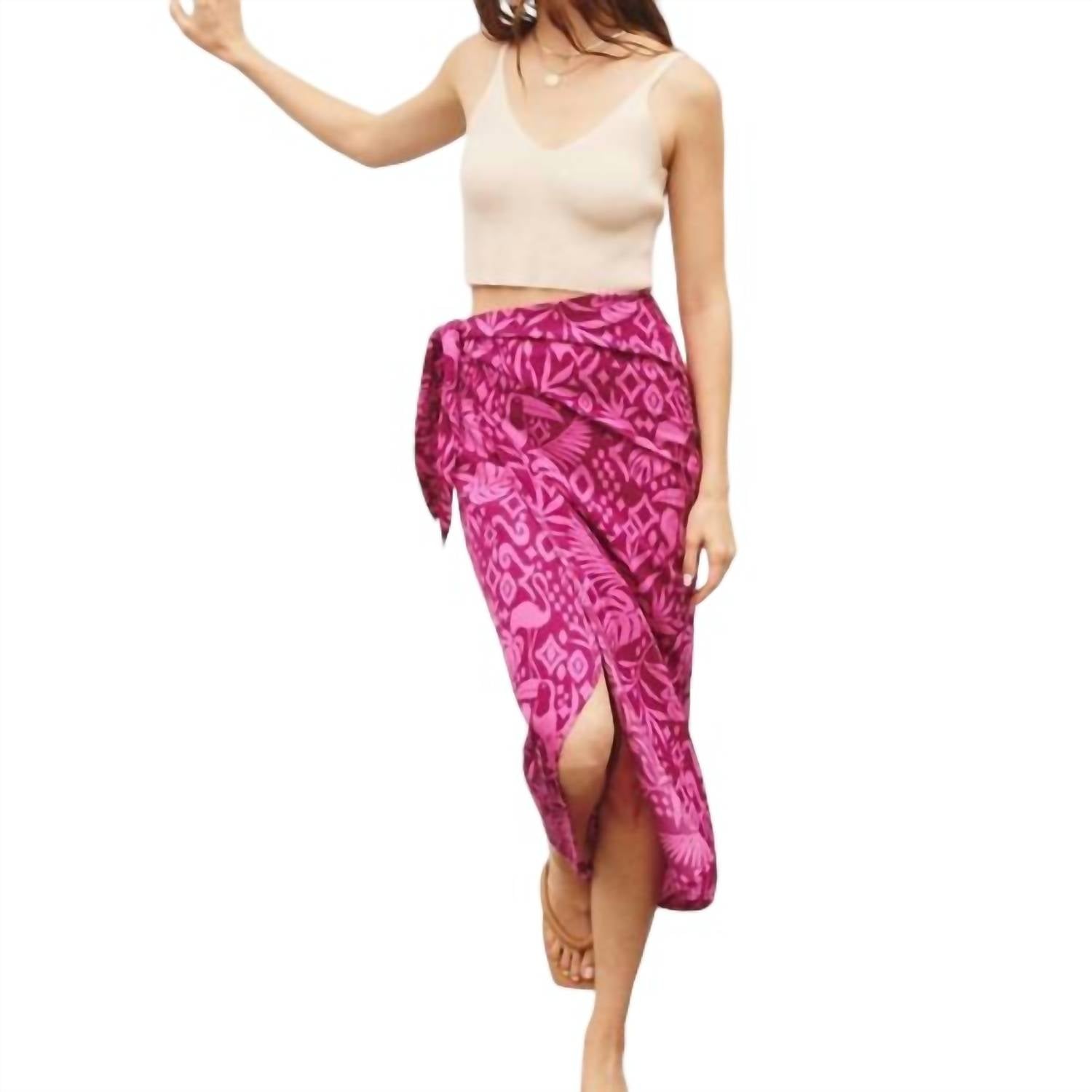 Dress Forum - BOYSENBERRY MIDI SKIRT