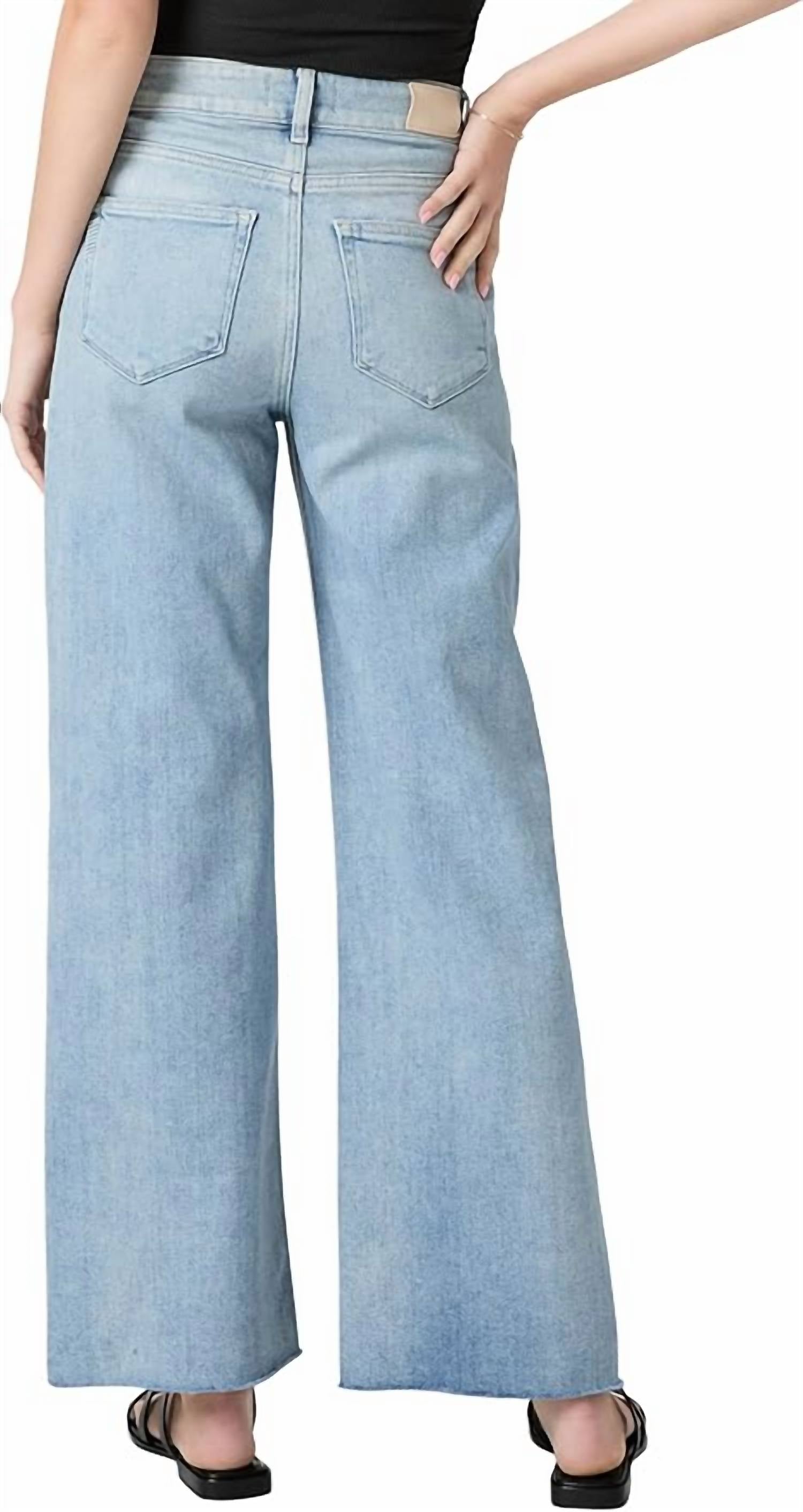 Paige - Anessa Raw Hem Jean