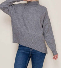 White Birch Leslie Knit Turtleneck Sweater in beige - women's sweater