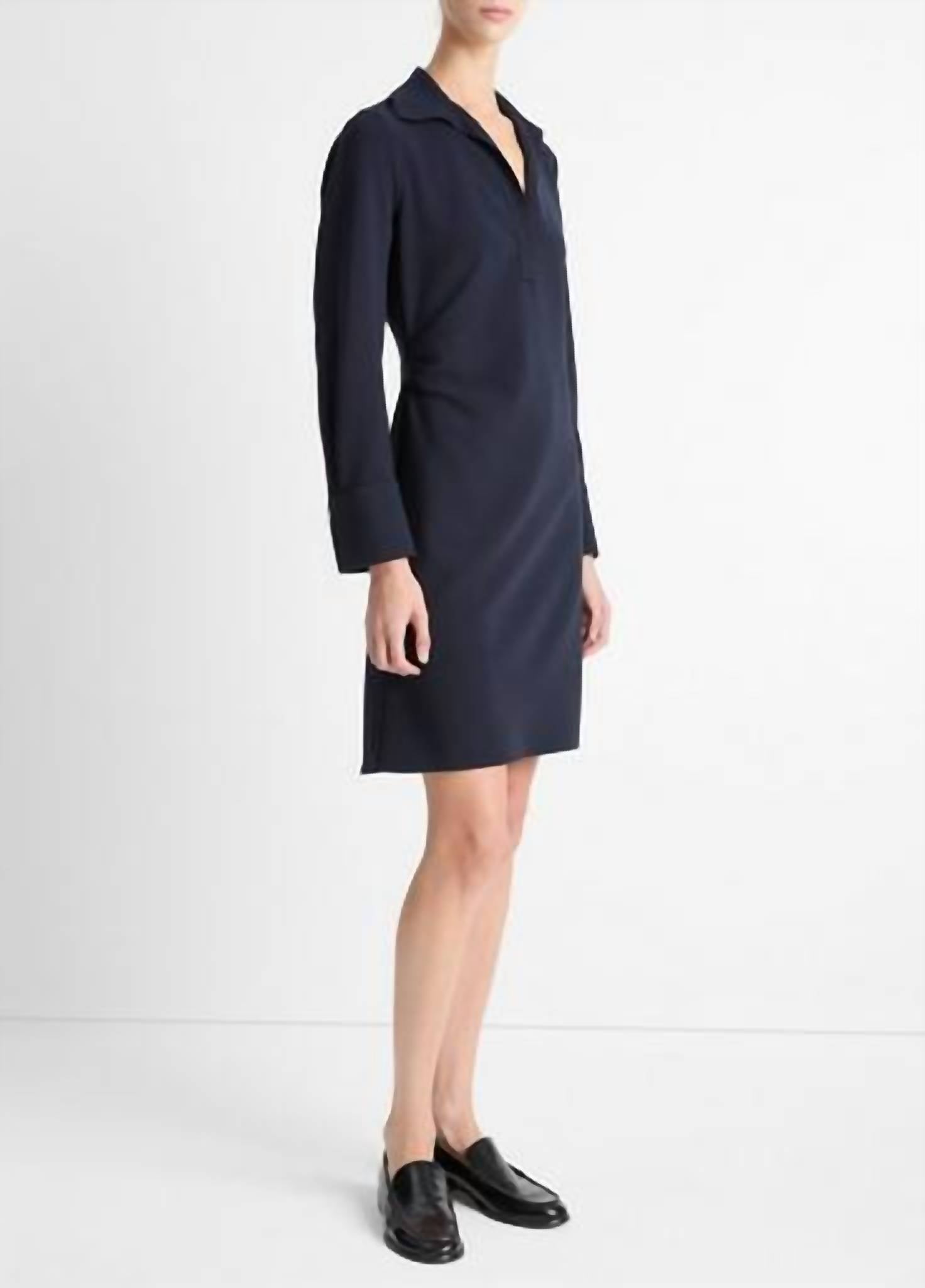 Vince - Rouched Rugby Dress