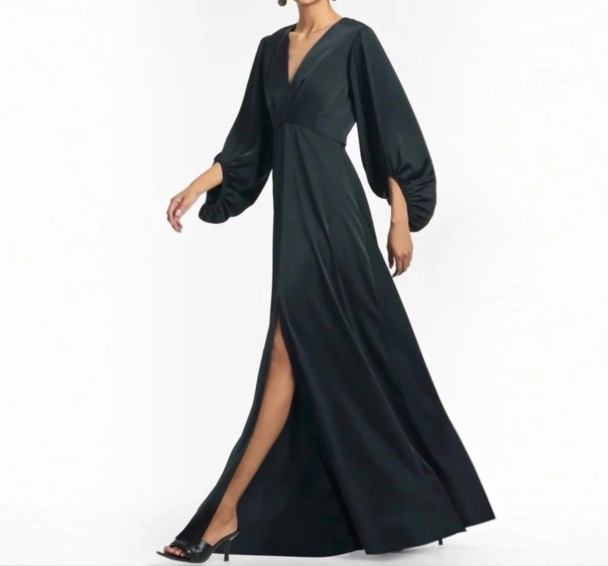 Sachin & Babi - Jenny Satin Crepe Gown Formal Evening Dress