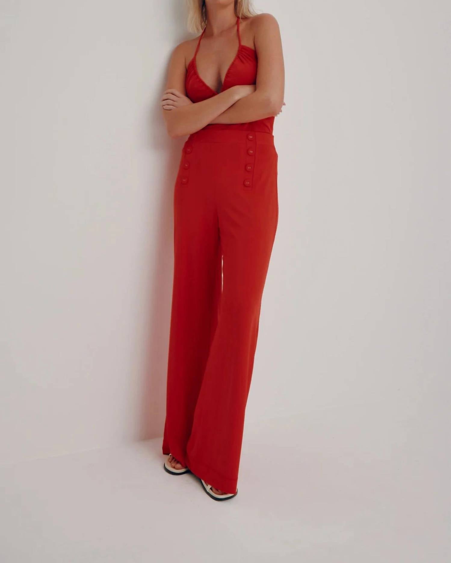 Iris Setlakwe - Wide Leg Sailor Pants