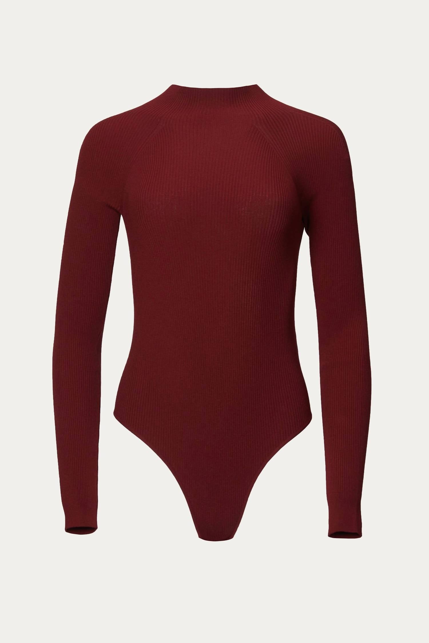 OPEN BACK KNIT BODYSUIT