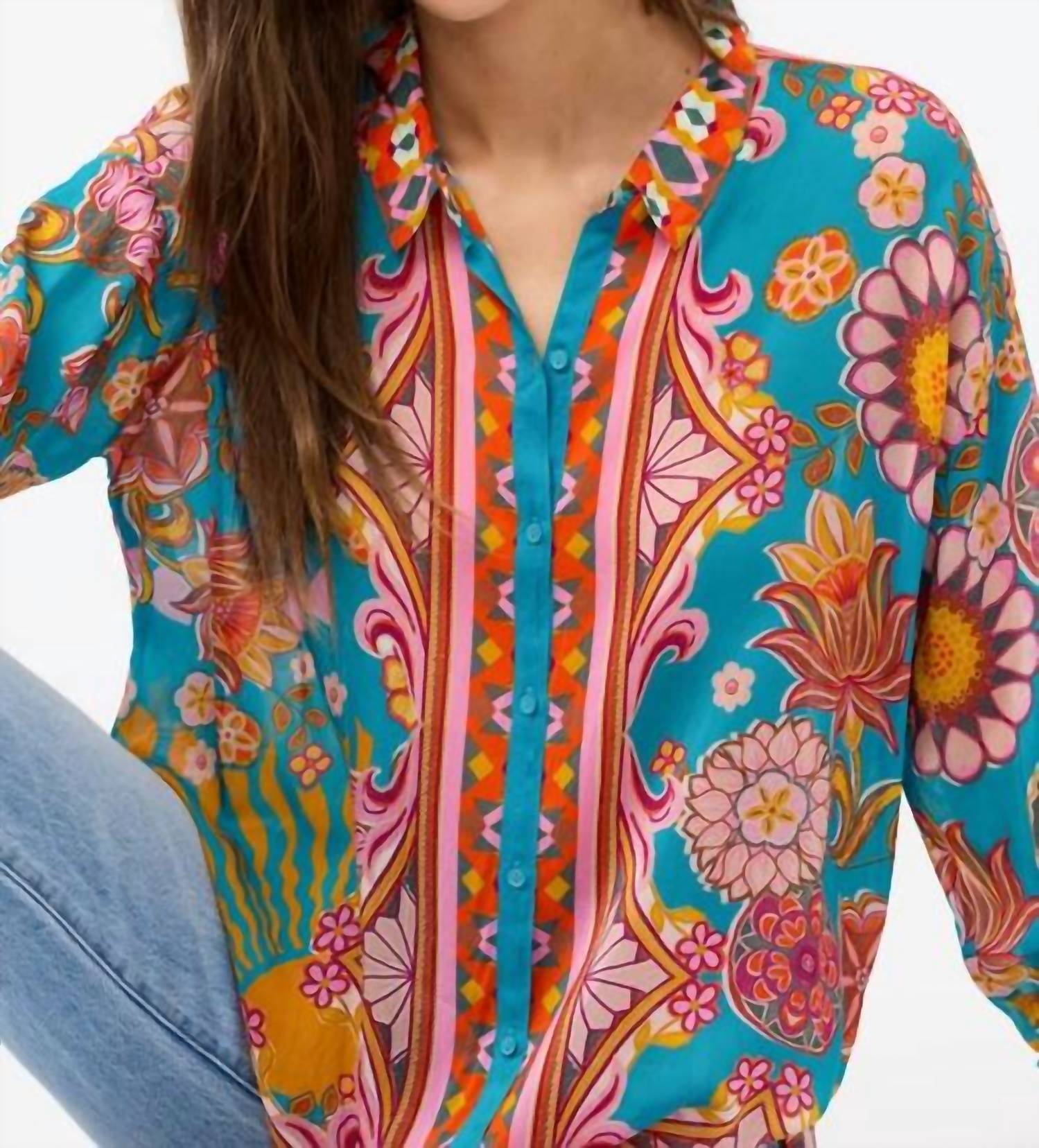 Johnny Was - THE AUDREY BUTTON UP SHIRT
