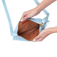 HOBO Women's Sheila Phone Bag Crossbody Purse in blue topaz - women's bag - view 5
