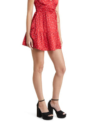For Love & Lemons - Willa Ditsy Dot Mini Dress
