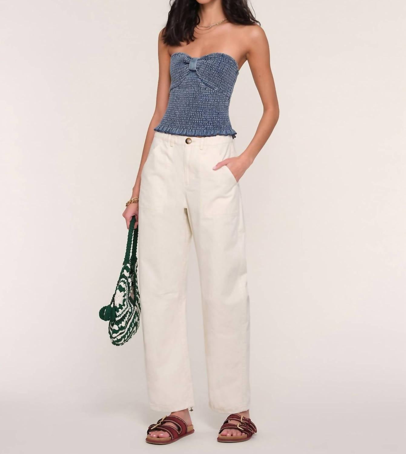 Heartloom - Alleia Barrel Leg Pants