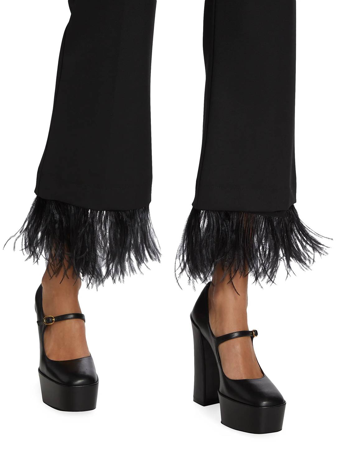 Marella - Edoardo Pant With Feather Trim