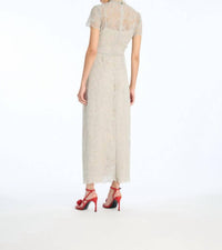 Rotate - Lace Long Midi Dress
