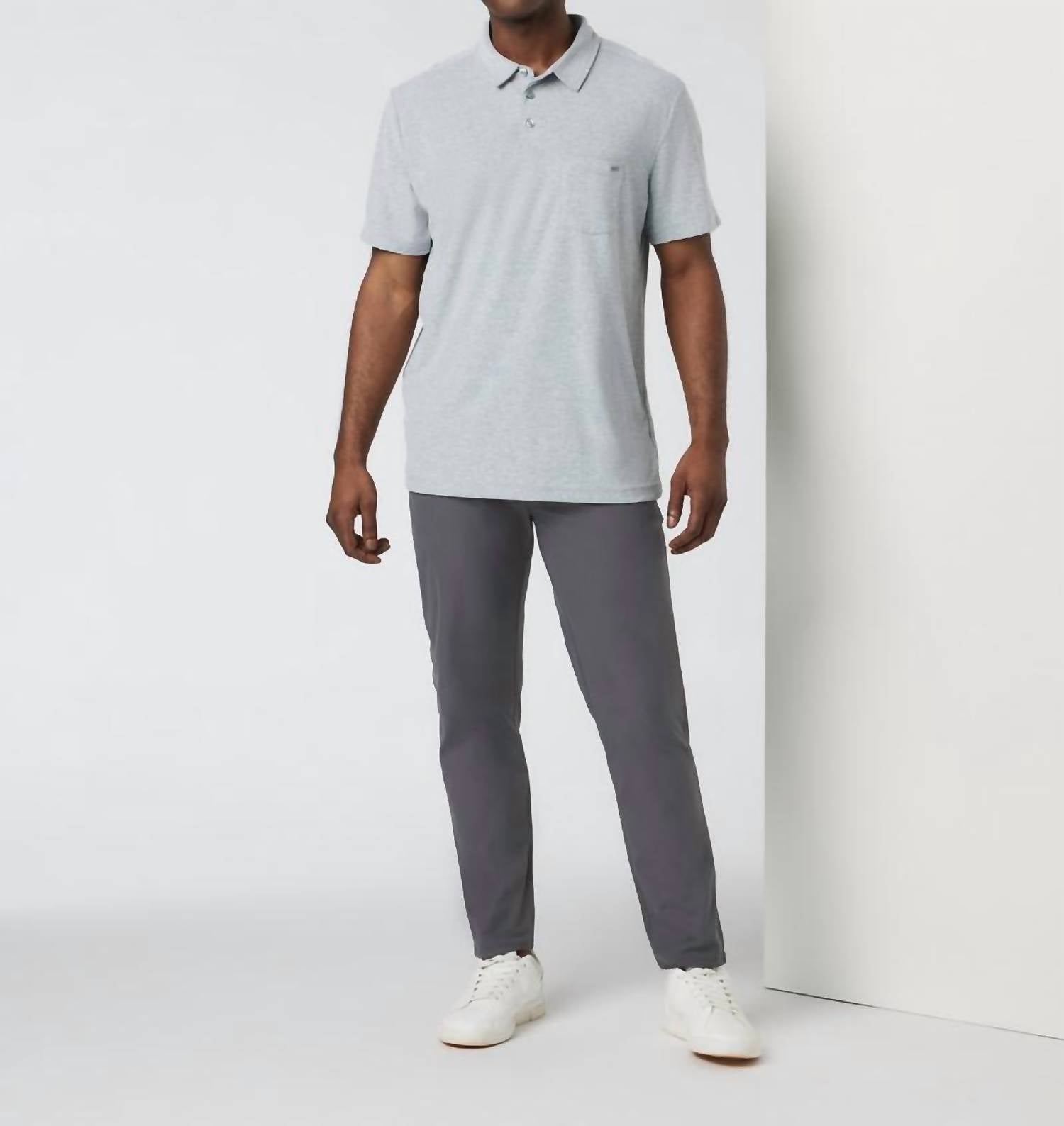 Vuori Meta Athletic Slim Fit Pant in charcoal - men's pants - view 7