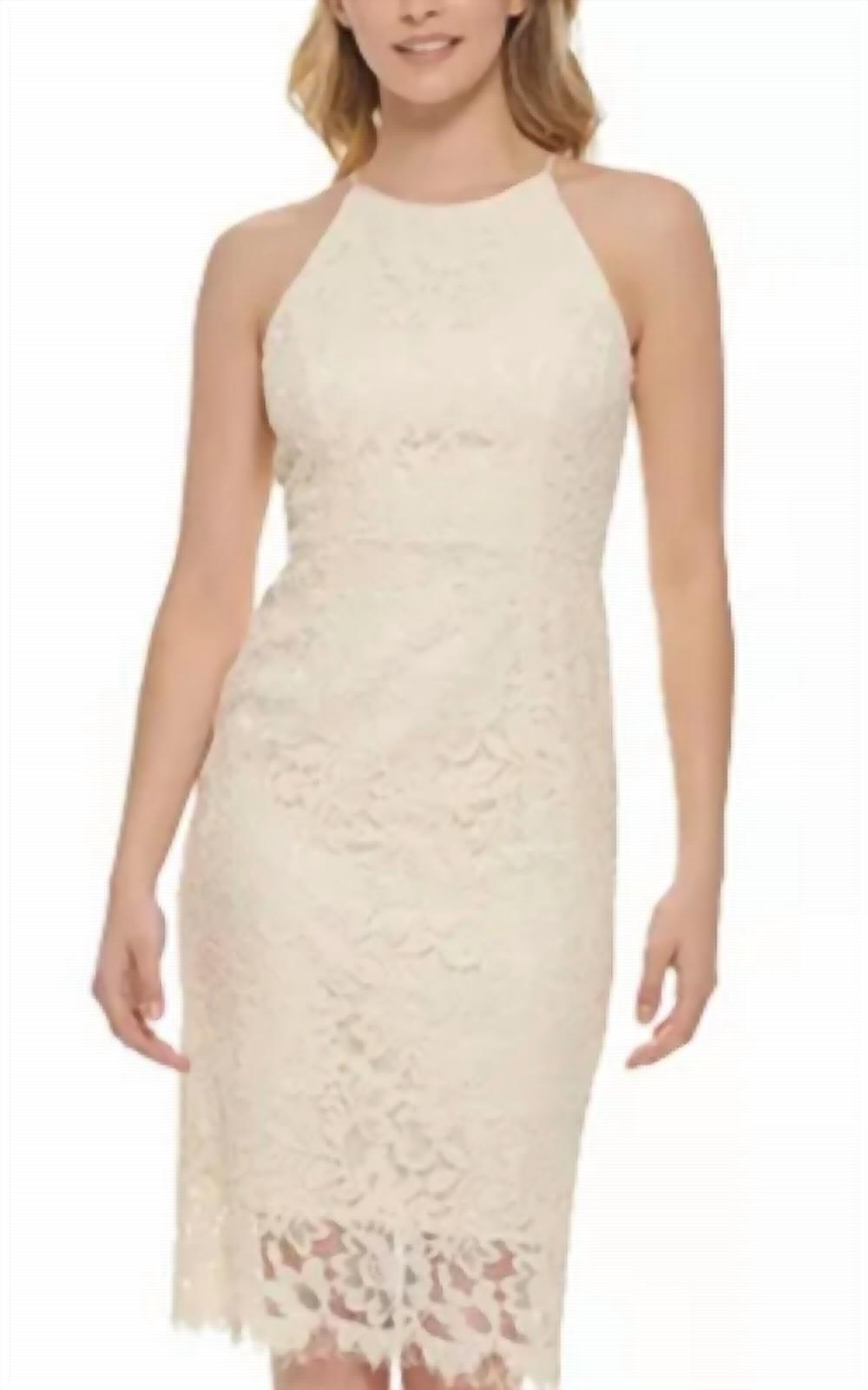 Eliza J - Lace Sheath Dress