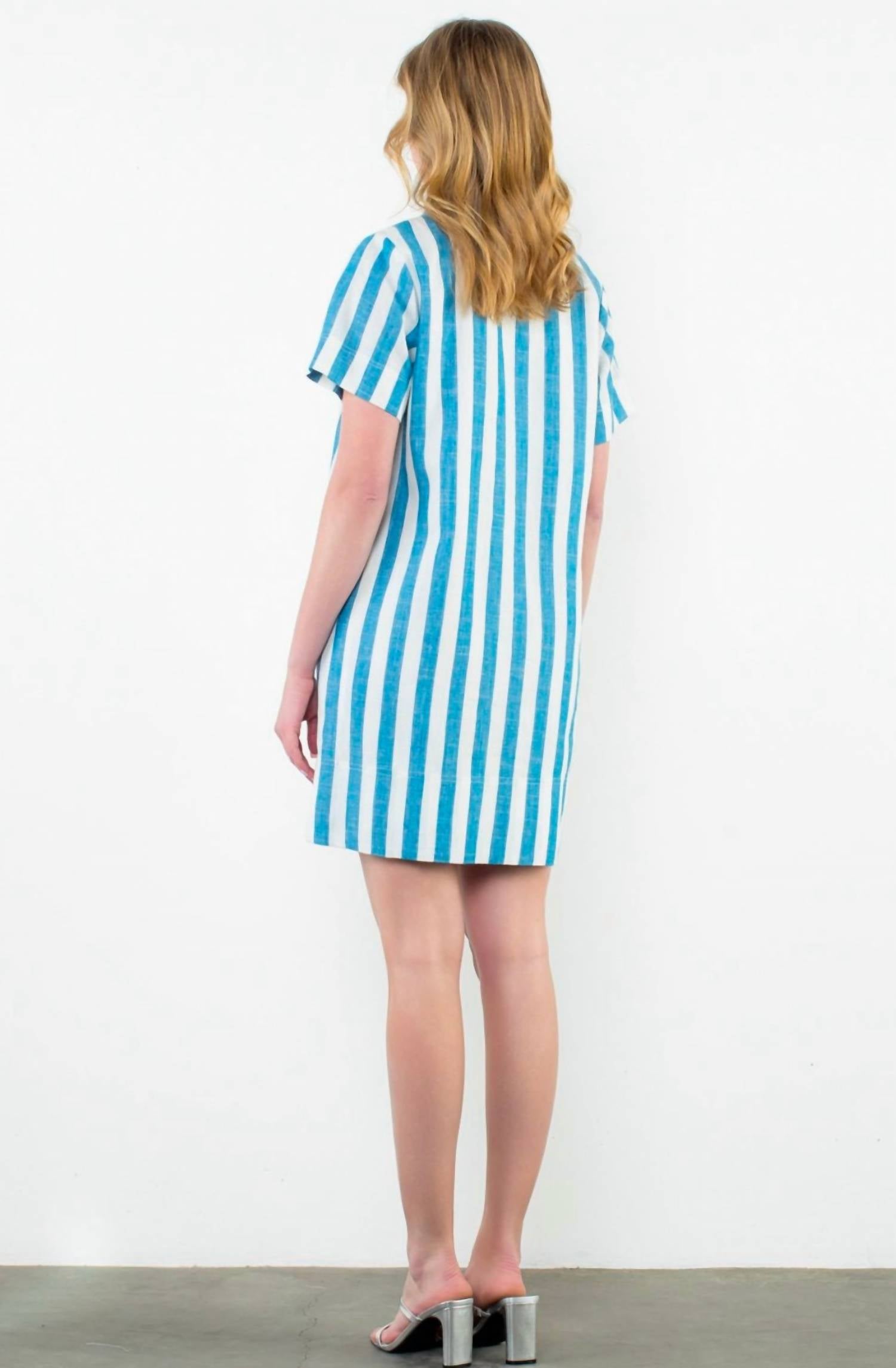 Thml - Short Sleeve Striped Dress