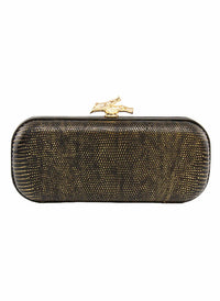Maria Oliver - Women's Emilia Lizard Clutch Bag