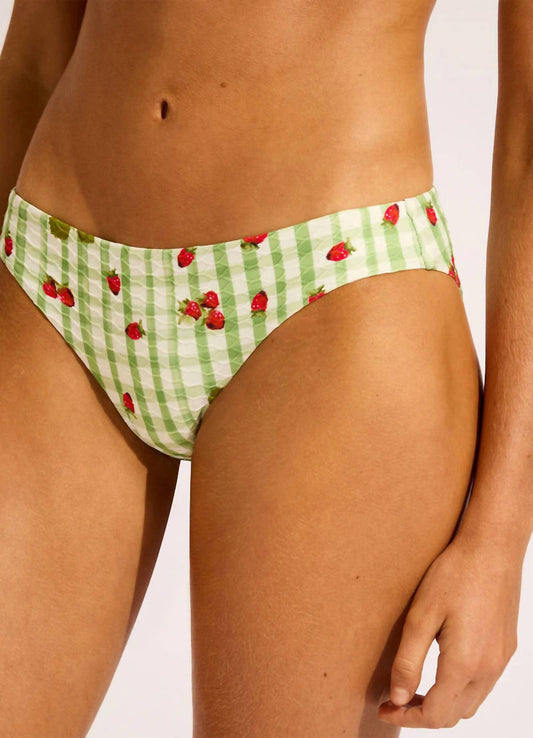 Seafolly - Beach Picnic Hipster Bikini Bottom