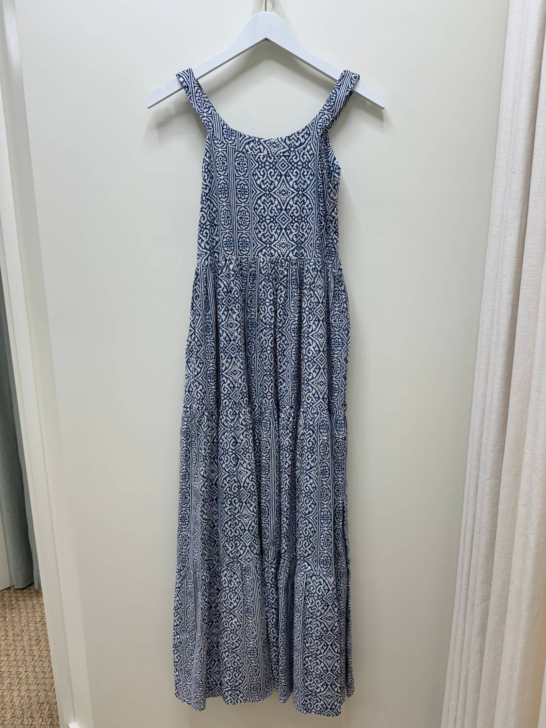 Guadalupe Design Women's Tibet Dress in blue - women's dress
