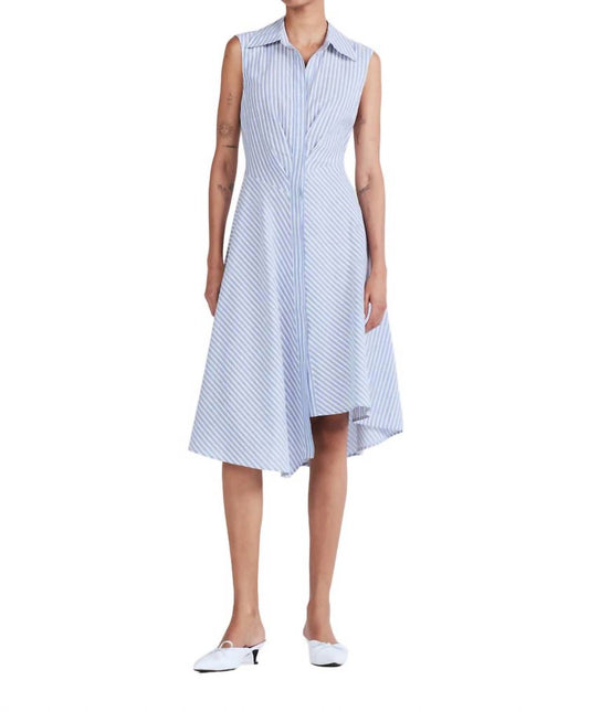 Derek Lam 10 Crosby - Smith Sleeveless Shirt Dress