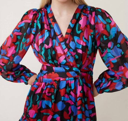 Suncoo - Petals Print Cara Dress