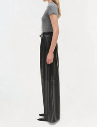 Simkhai - Kobie Wide Leg Leather Pant