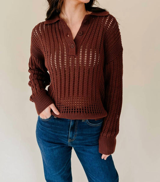 Z Supply - Looking Glass Crochet Polo