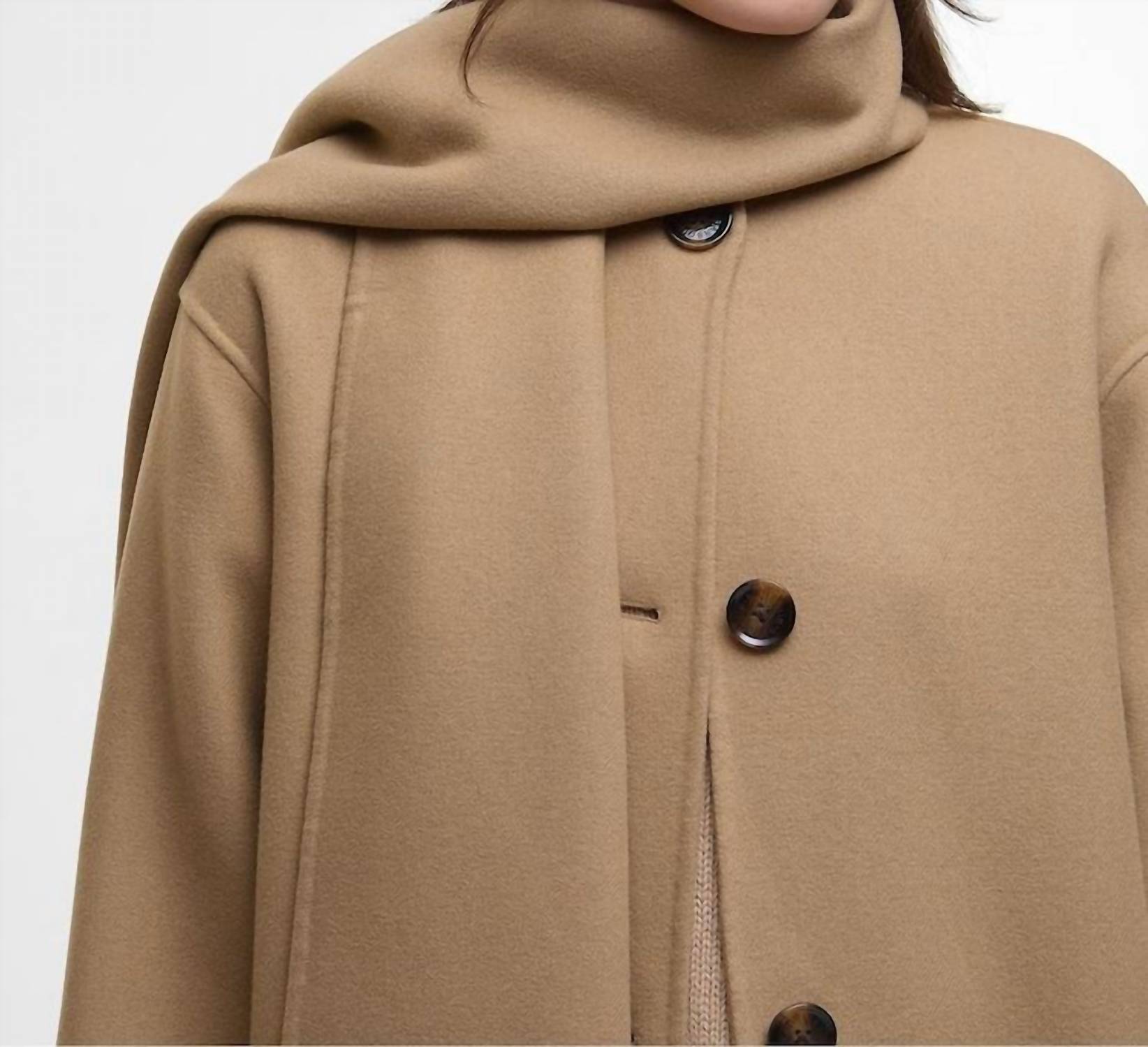 Barbour - Clementine Wool Scarf Coat