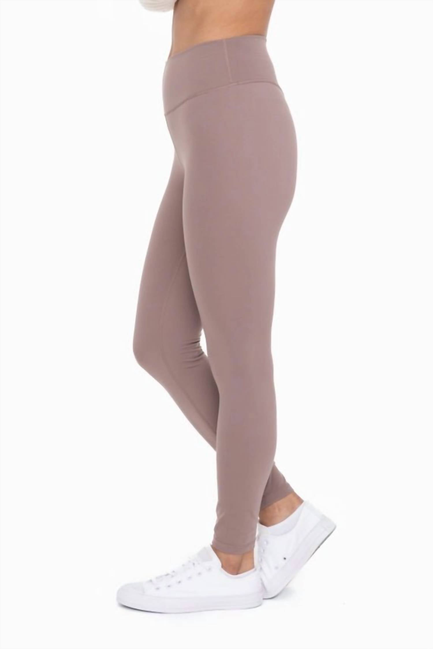 Mono B - Women's Sweetheart Back Leggings