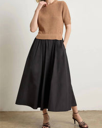 Lilla P - Mixed Media Dress