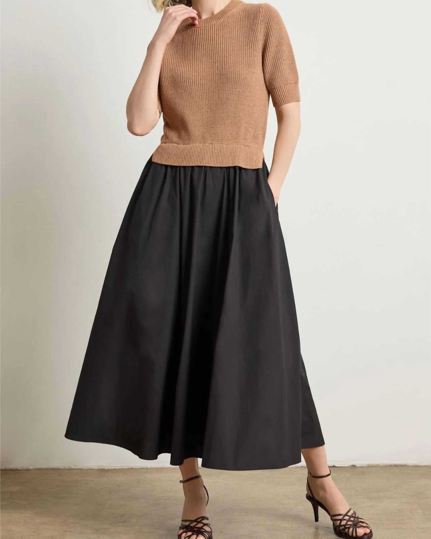 Lilla P - Mixed Media Dress