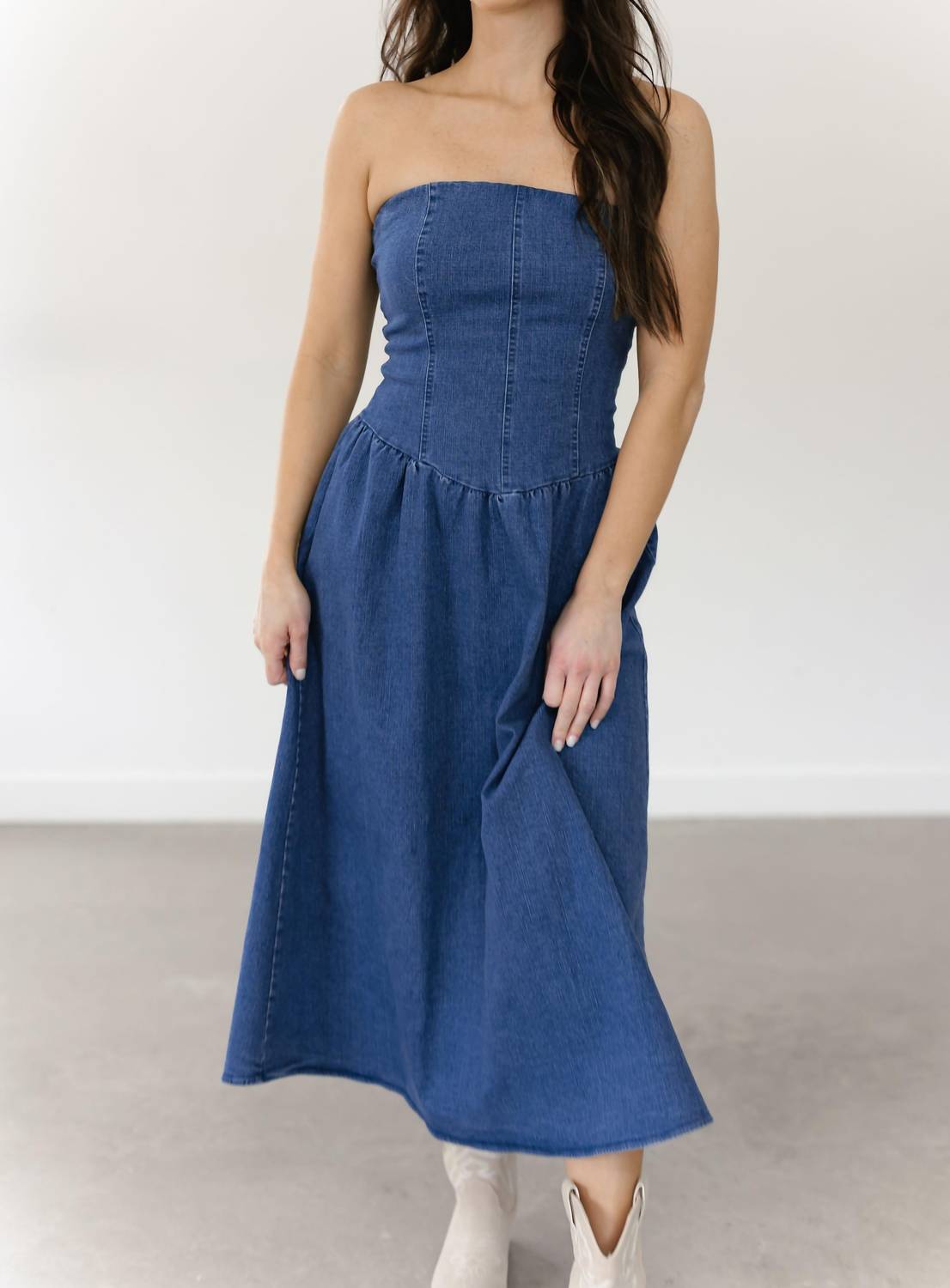 needii Jennifer Dress in blue - women's dress