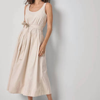 Lilla P - Poplin Maxi Yoke Dress