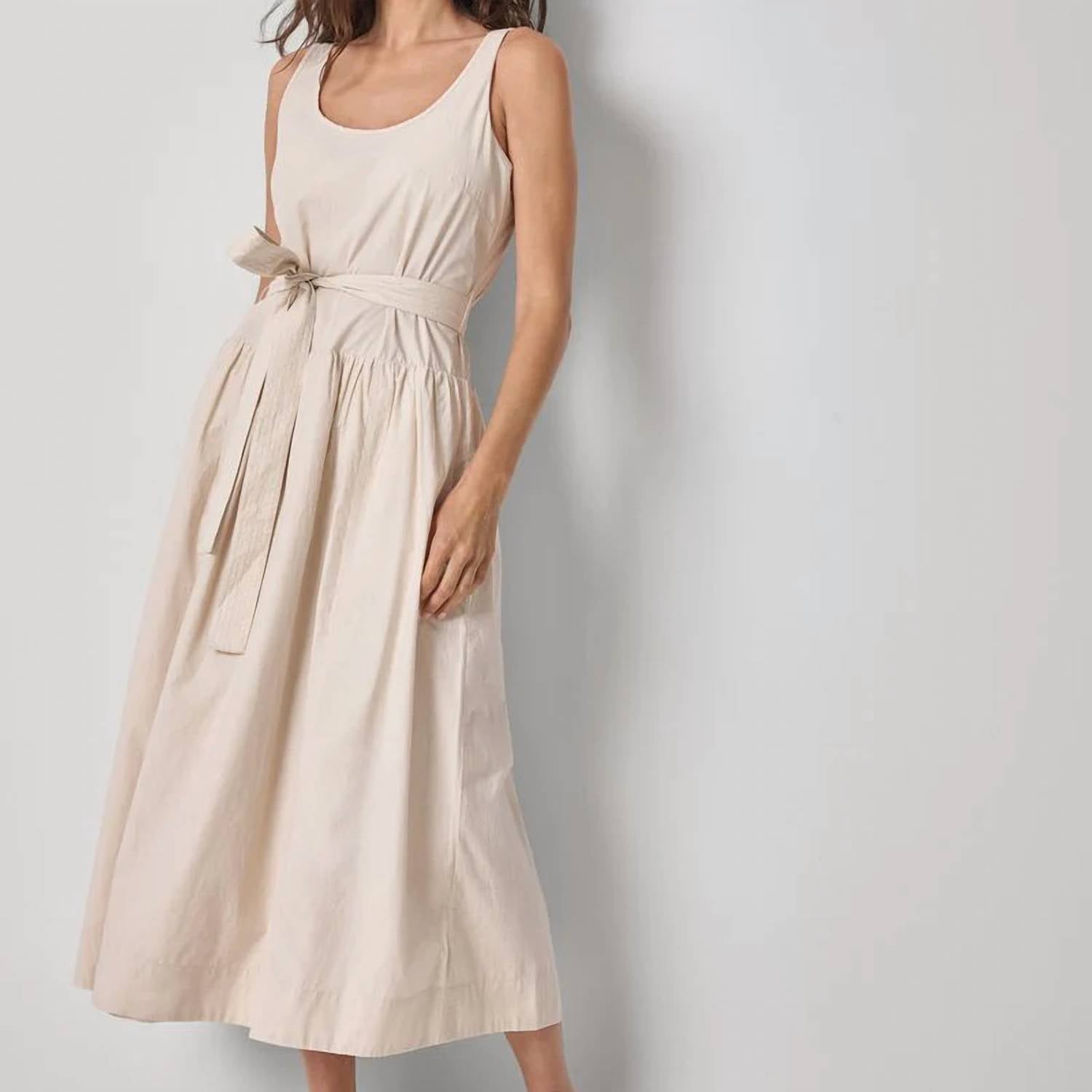 Lilla P - Poplin Maxi Yoke Dress