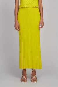 Eleven Six - Cotton Rib Tube Skirt