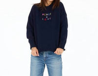 Kerri Rosenthal - Boyfriend Peace And Love Sweater