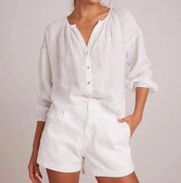Bella Dahl - Women's Shirred Neck Blouse