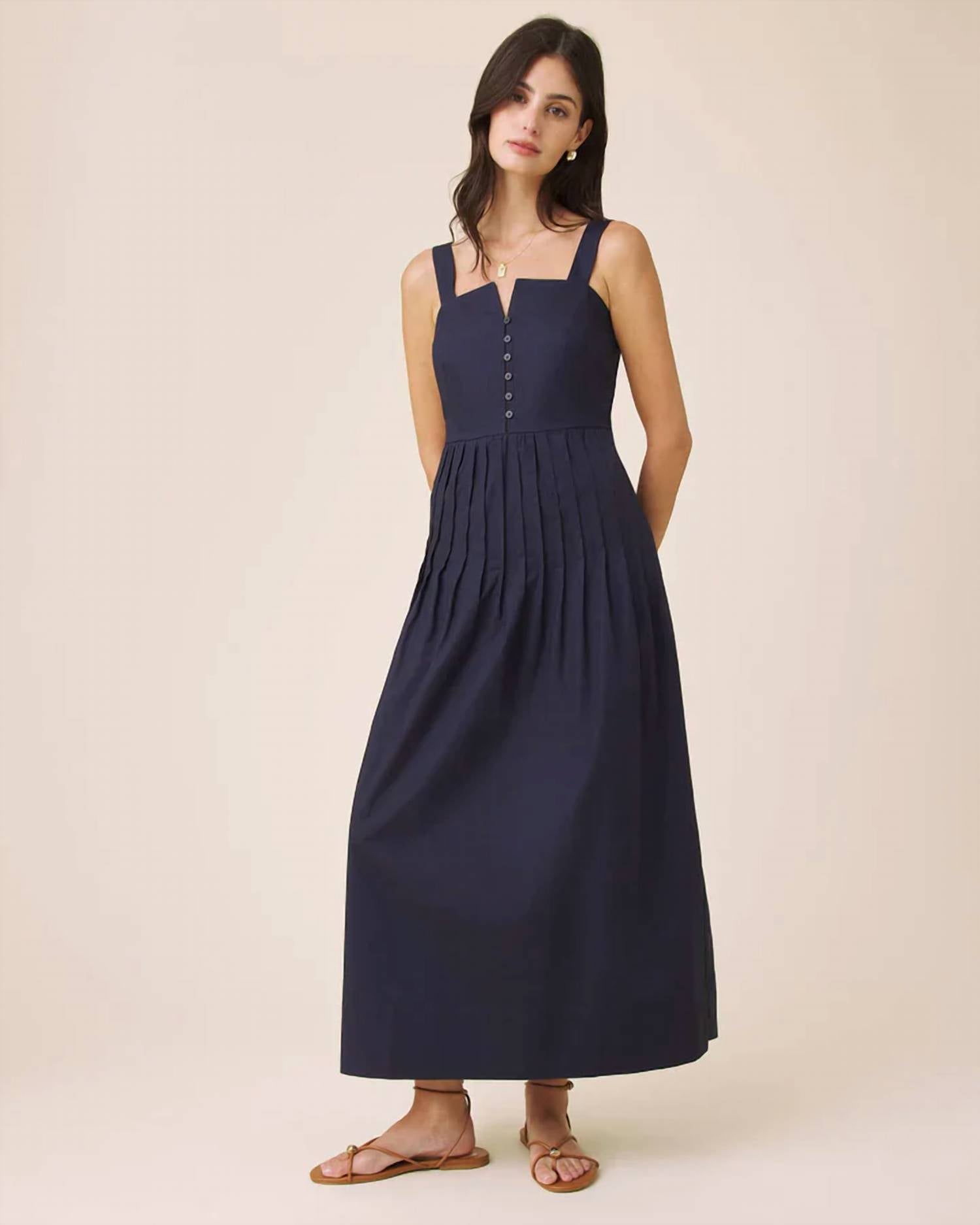 Splendid - Maggie Poplin Midi Dress
