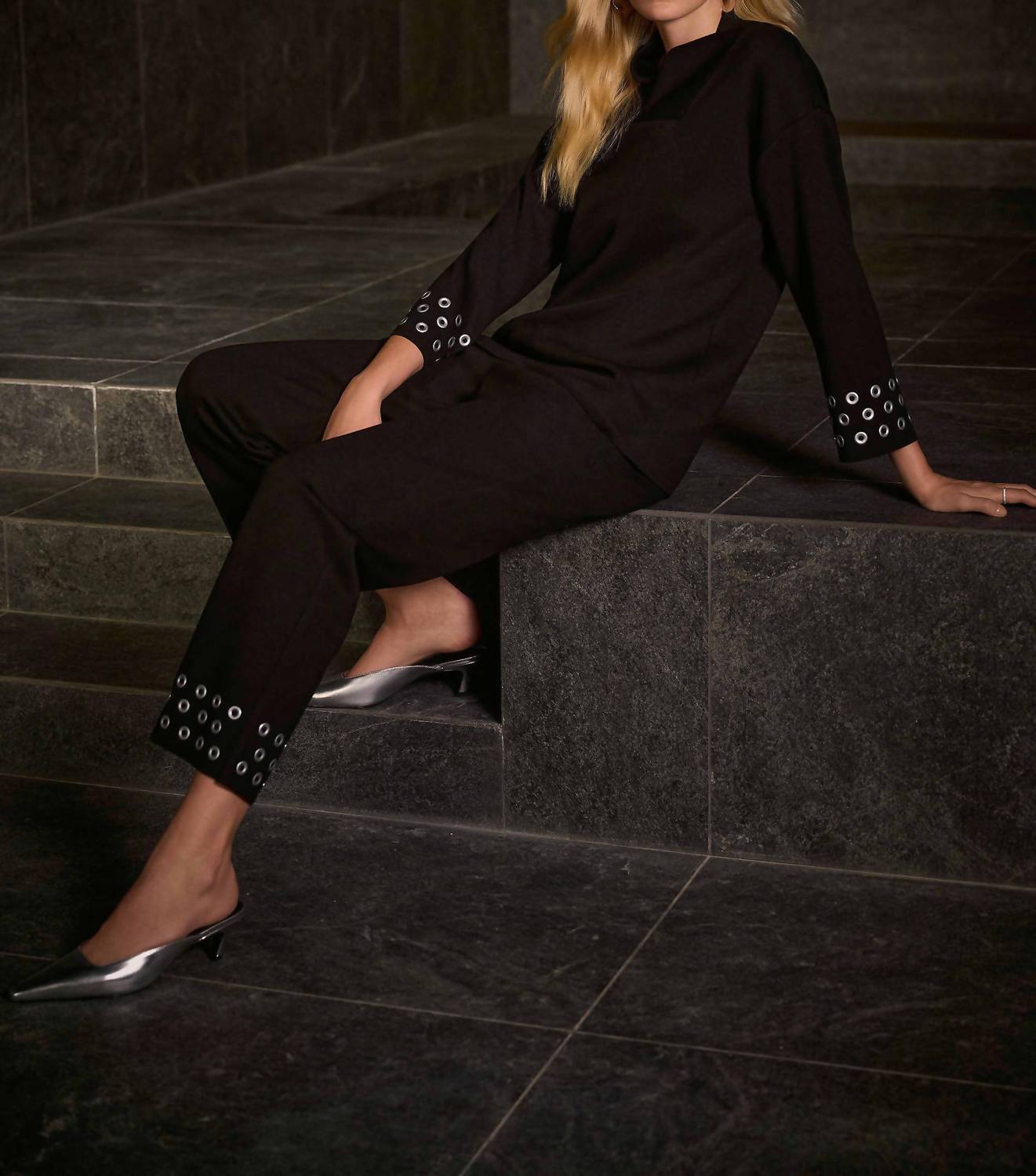 Joseph Ribkoff - Scuba Jersey Straight Leg Pants