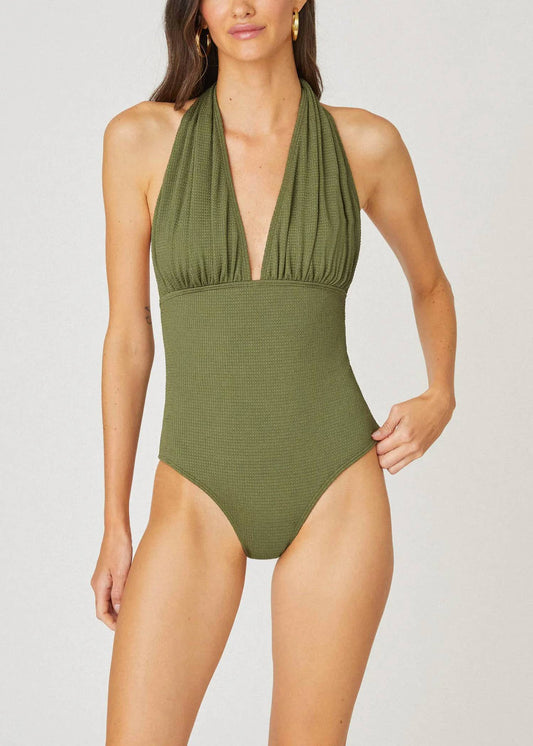 Shoshanna - Halter One Piece Swimsuit