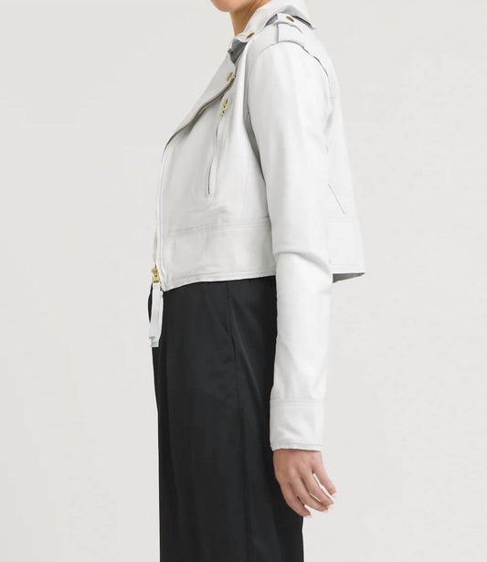 Jakett - Erin Burnished Leather Jacket