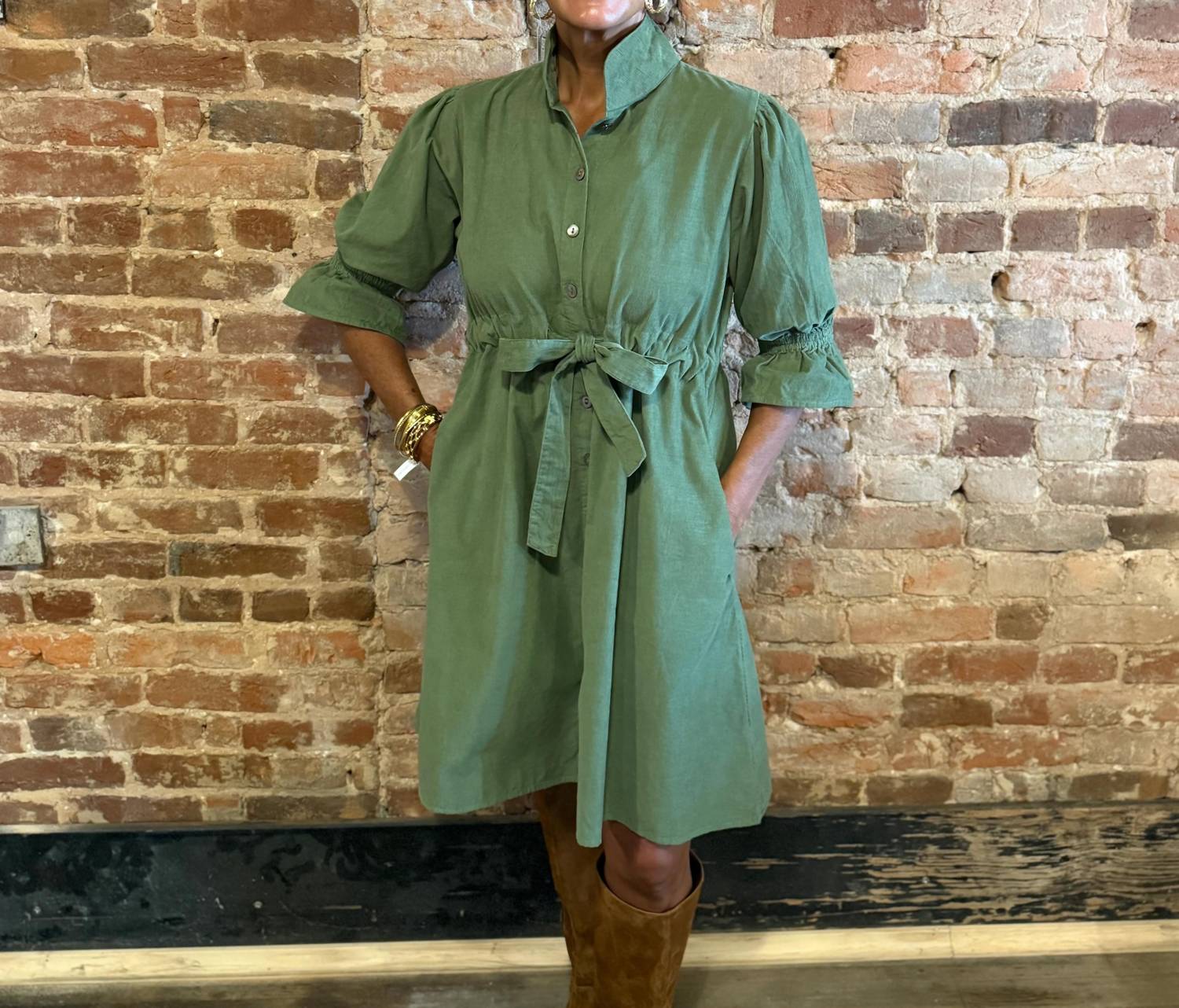 Holly Shae Design - Corduroy Mini Dress