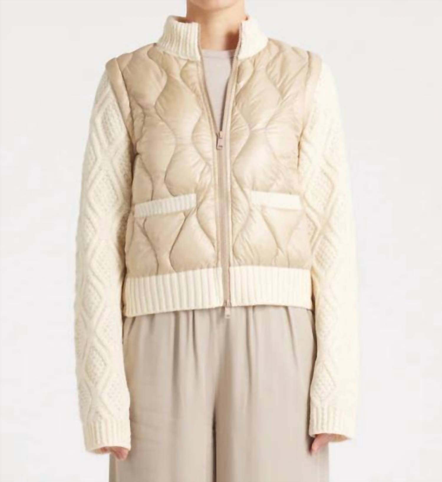 Cotes Of London - Hyde Quilted Down Wool Jacket