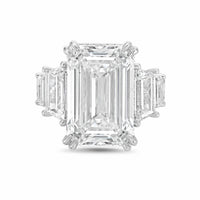 Diana M Jewels - Women's Emerald Lab-Grown Diamond Fashion Ring (10.00 Ct) - Bold