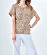 Insight - Sequin T-shirt Top