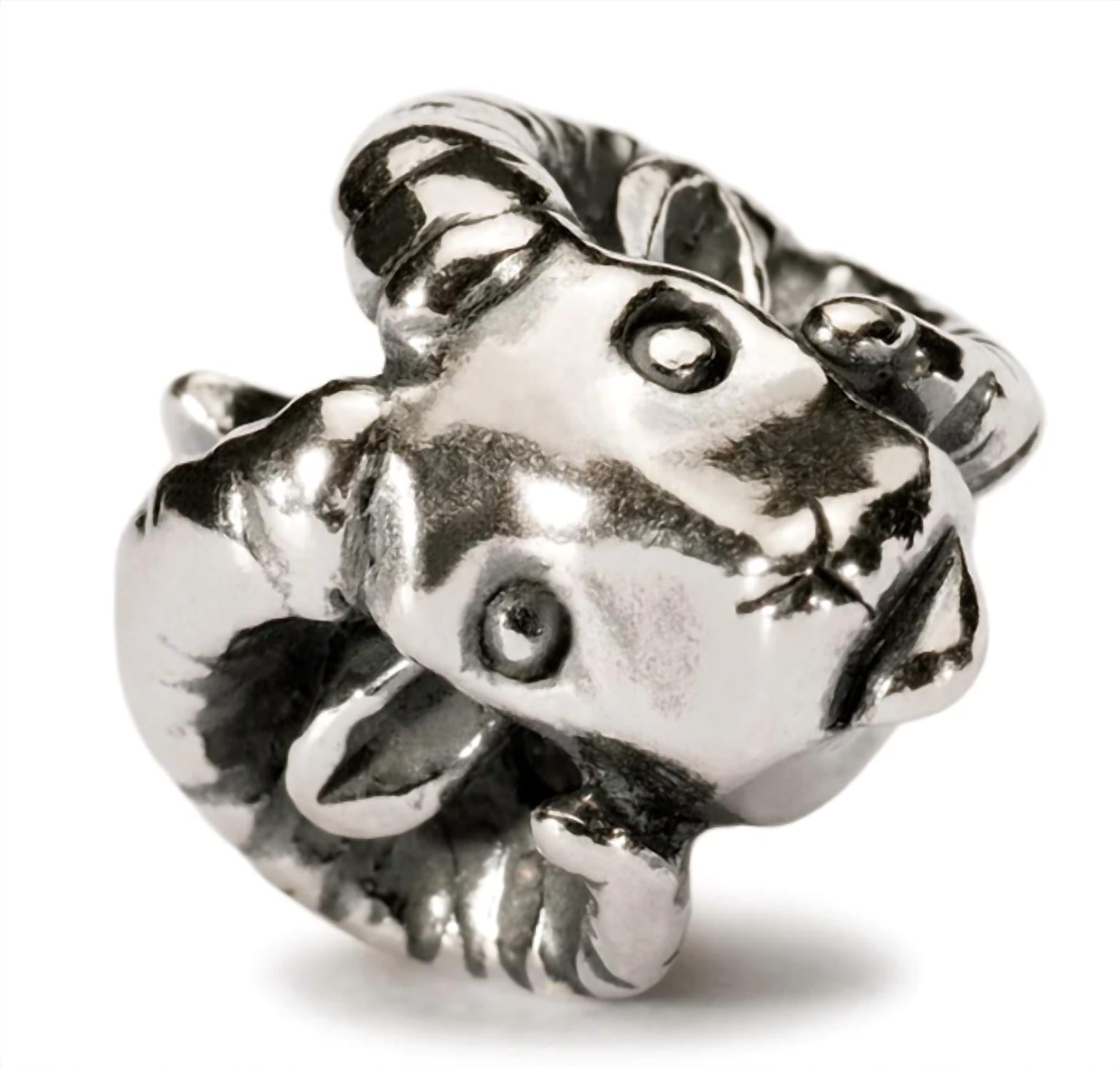 Trollbeads Aries Sterling Bead in silver - women's jewelry