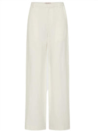 St. Agni Fine Band Carter Trouser in off white - women's pants - view 5