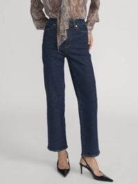 Frame - Wide Leg High Rise Jeans