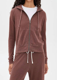 James Perse - Vintage French Terry Zip Hoodie