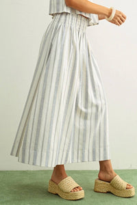 Miou Muse - Market Stroll Midi Skirt