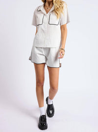 Sage The Label - Community Contrast Button-down Shirt