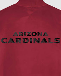 Starter - Men's Arizona Cardinals Satin Full-snap Jacket