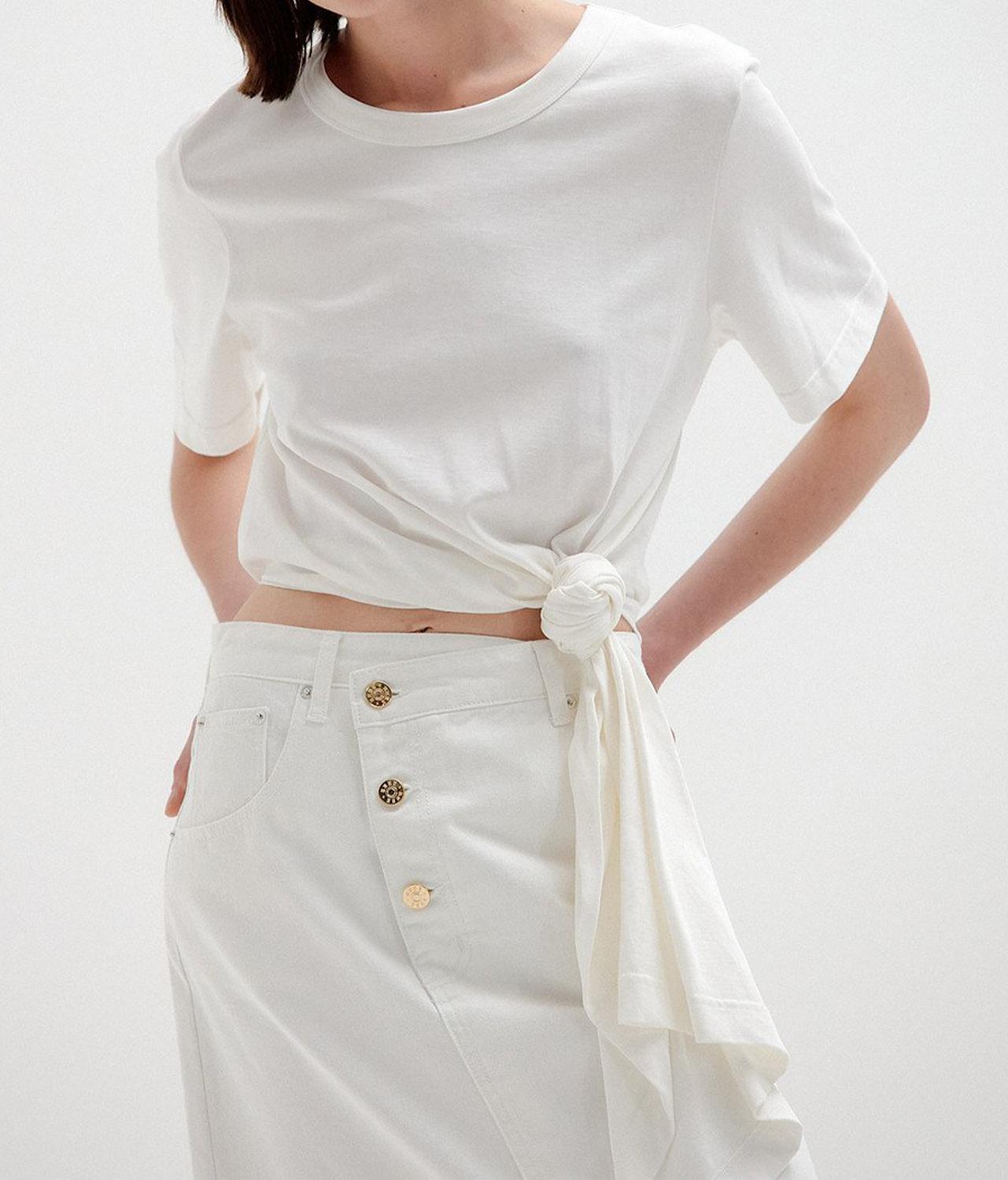 SEE KNOTTED TIE T-SHIRT