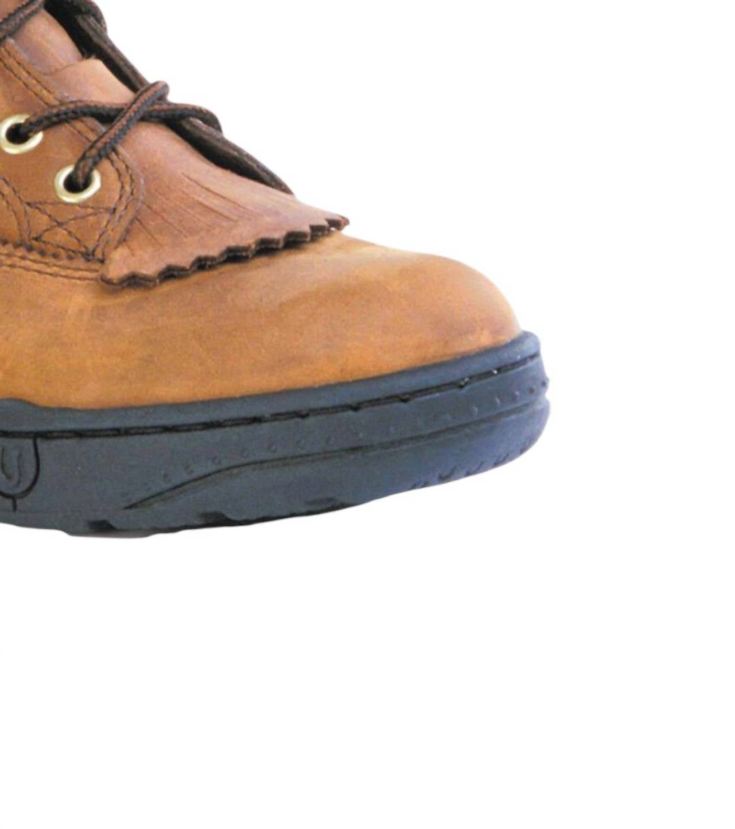 Roper - Women's Crossrider 6" Horseshoe 3/4" Heel Boots With Kiltie